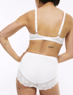 3pk Lace Trim Full Briefs