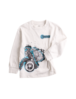 Pure Cotton Marvel™ Avengers™ Top (2-8 Yrs)