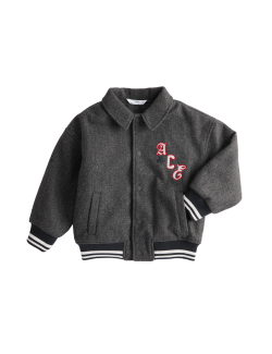 Embroidered Baseball Bomber Jacket (2-8 Yrs)