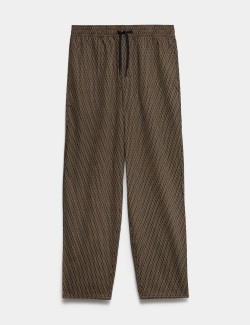 Cotton Rich Geometric Print Pyjama Bottoms