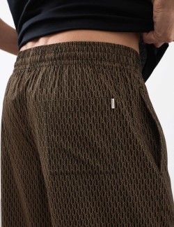 Cotton Rich Geometric Print Pyjama Bottoms