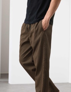 Cotton Rich Geometric Print Pyjama Bottoms