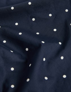 Puntíkovaná šála z čisté bavlny