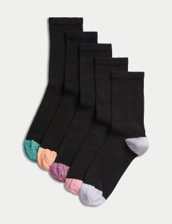 5 párů kotníkových ponožek Sumptuously Soft™