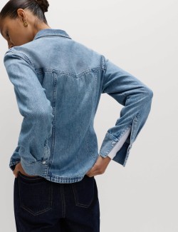 Denim Western Shirt