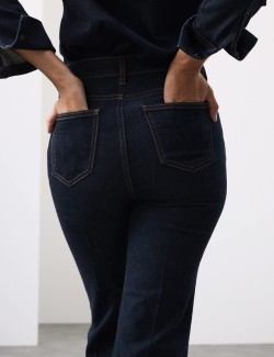 High Waisted Extreme Flare Jeans