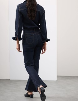 High Waisted Extreme Flare Jeans