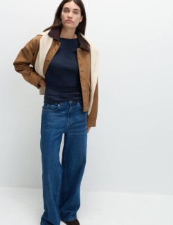 Top úzkého střihu, z čisté bavlny