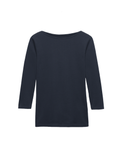 Top úzkého střihu, z čisté bavlny