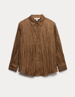 Košile s límečkem a vysokým podílem lyocelu