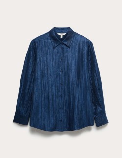 Košile s límečkem a vysokým podílem lyocelu