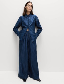 Košile s límečkem a vysokým podílem lyocelu