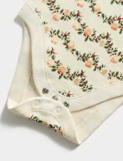 2pc Cotton Rich Novelty Print Bodysuit Outfit (0-12 Mths)