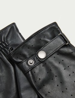 Leather Perforated Gloves