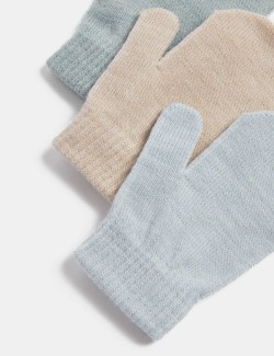 Kids' 3pk Magic Mittens