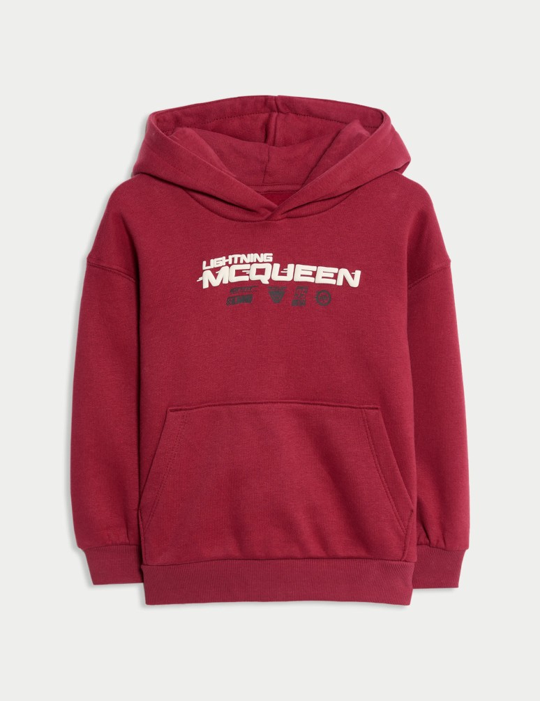 Mikina Disney Cars™ s kapucí, zipem a vysokým podílem bavlny (2–8 let)