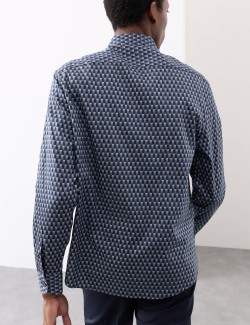 Košile s vysokým podílem bavlny