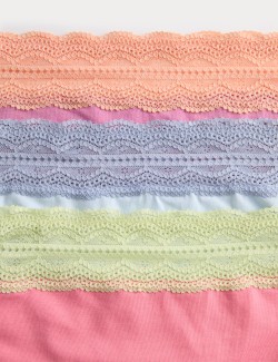 3pk Cotton Rich High Rise Shorts