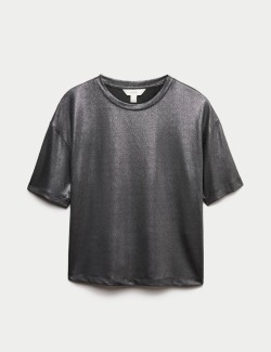 Metallic Shimmer T-Shirt