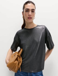 Metallic Shimmer T-Shirt