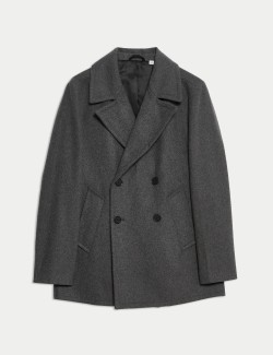 Wool Rich Peacoat