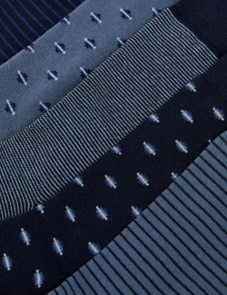5pk Cool & Fresh™ Geo Cotton Rich Socks