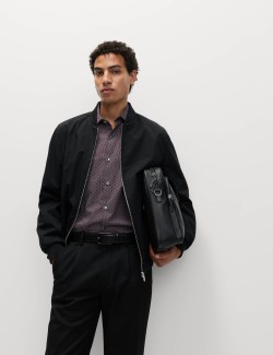 Regular Fit Pure Cotton Printed Shirt