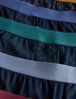 Žerzejové boxerky z čisté bavlny s technologií Cool & Fresh™ a geometrickým motivem, sada 5 ks