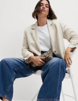 Mid Rise Barrel Jeans