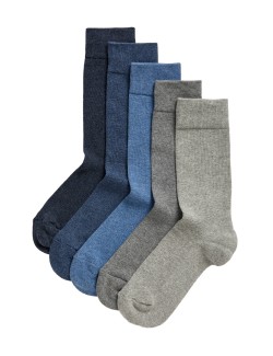 5 párů ponožek se zesíleným chodidlem a technologií Cool & Fresh™