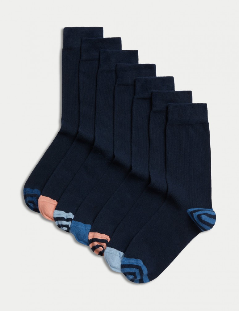 7 párů ponožek Cool & Fresh™ s vysokým podílem bavlny