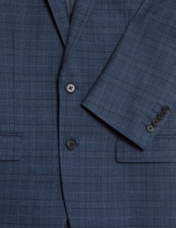 Regular Fit Check Suit Jacket