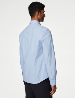 Slim Fit Cotton Rich Shirt