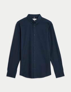 Slim Fit Cotton Rich Shirt