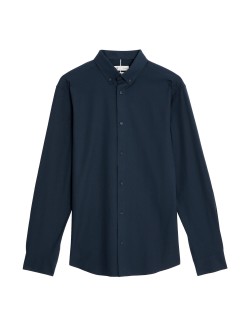 Slim Fit Cotton Rich Shirt