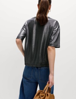 Metallic Shimmer T-Shirt