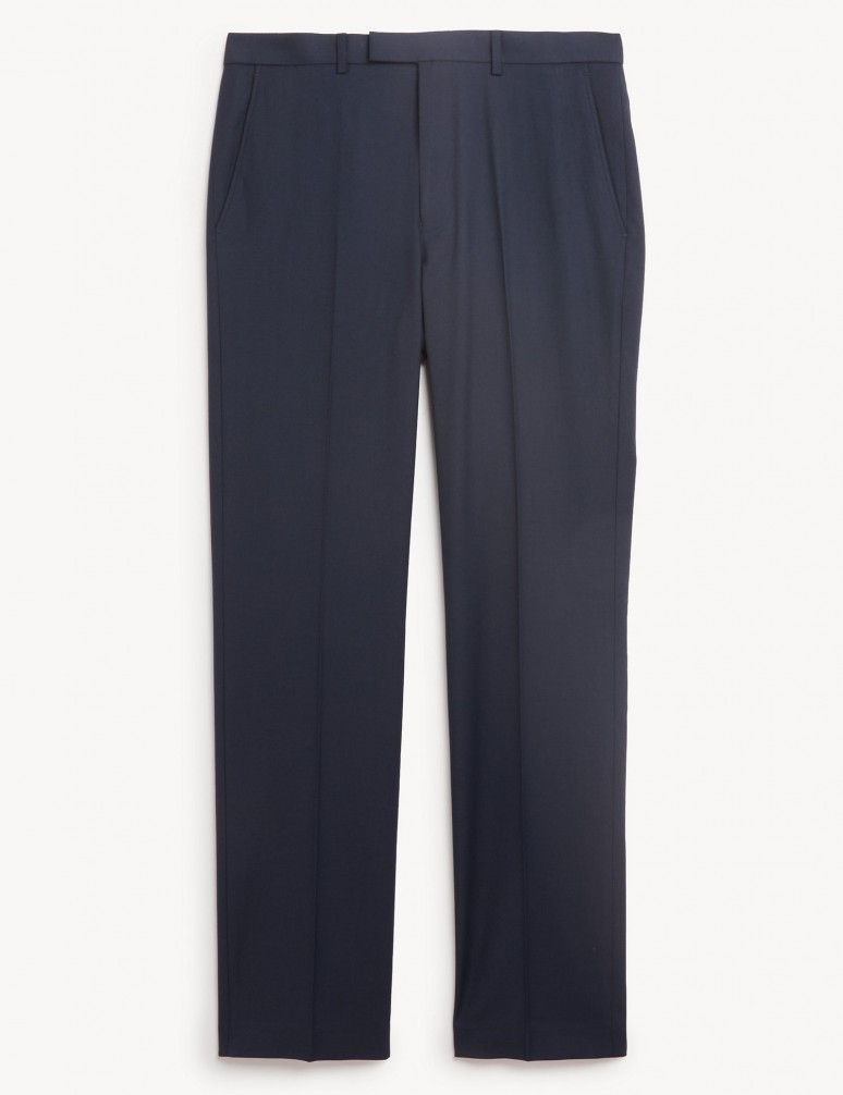 Regular Fit Stretch Suit Trousers