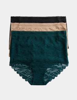 3pk Flexifit™ Lace Full Briefs