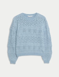 Patterned Knitted Jumper (2-16 Yrs)