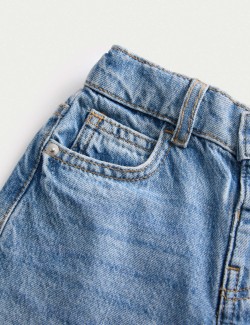 Barrel Leg Denim Jeans (2-10 Yrs)