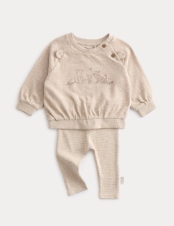 2pc Cotton Rich Winnie the Pooh & Friends™ Outfit (0-12 Mths)