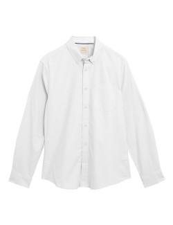 Košile Oxford úzkého střihu, z čisté bavlny