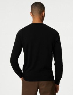 Pure Cotton Crew Neck Jumper