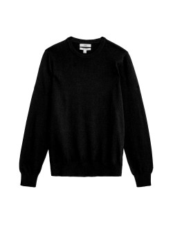 Pure Cotton Crew Neck Jumper