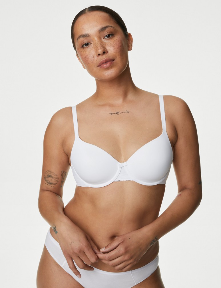 Underwired Full Cup T-Shirt Bra A-E