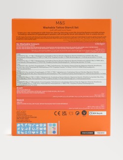 Sada omyvatelných šablon na tetování z kolekce Imaginaton Lab