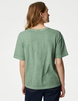 Pure Cotton Tea Dyed T-Shirt