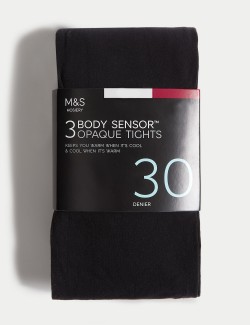 Punčochové kalhoty Body Sensor™, 30 DEN, 3 páry v balení