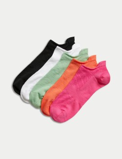 Nízké ponožky Trainer Liners™ s bezešvou špičkou, sada 5 párů