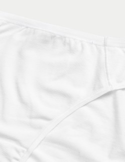 Bikini kalhotky z bavlny a modalu, bez viditelných lemů, 5 ks v balení